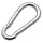 SNAP HOOKS, ZINC-PLATED 50 MM (PER 100 PIECES)