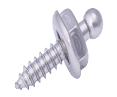 New Marine LOXX Set van 10 bovenstukken plaatschroeven 4,2 x 10 sleutel