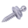 ZELFTAPPER, KOPER VERNIKKELT 10 MM (PER 100 STUKS)