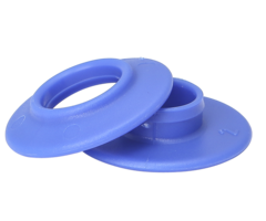PLASTIC GROMMET, BLUE (PER 100 PIECES)