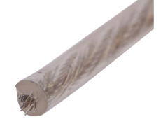 TIR CABLE WITH TRANSPARENT SHEATH 6 MM (100 METERS)