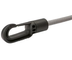 CARABINE HOOKS, PLASTIC 4 MM (per 100 pieces)