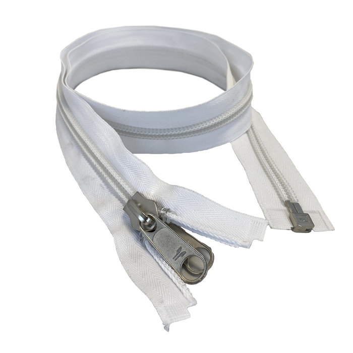 KROKO SPIRAALRITS, WIT 200 CM