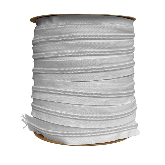 KROKO SPIRAL BINDING, WHITE 8 MM (PER 100 METERS)