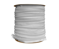 KROKO SPIRAALBAND, WIT 10 MM (PER 100 METER)