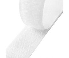 VELCRO, SEWABLE - WHITE