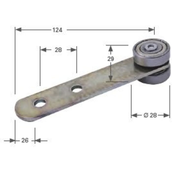 SINGLE RUNNER- STAAL, RAIL NR. 350