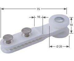 ENKELE RUNNER- STAAL, RAIL NR. 45