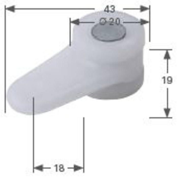 ENKELE LÄUFER, SCHIENE NR. 45