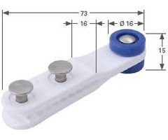 KROKO LÄUFER MIT ZELFSNIJDENDE NIET, SCHIENE NR. 13