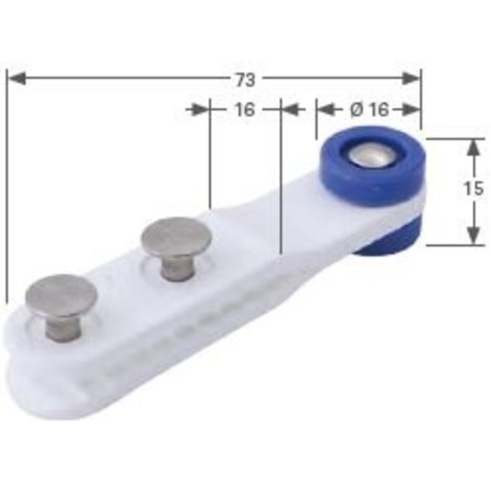 KROKO  RUNNER MET ZELFSNIJDENDE NIET, RAIL NR. 13