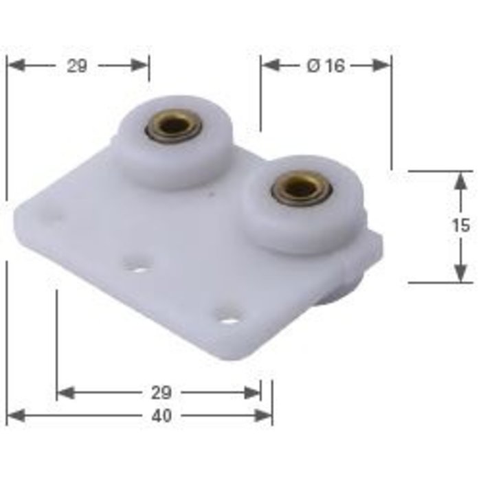 DUBBELE LÄUFER, SCHIENE NR. 13