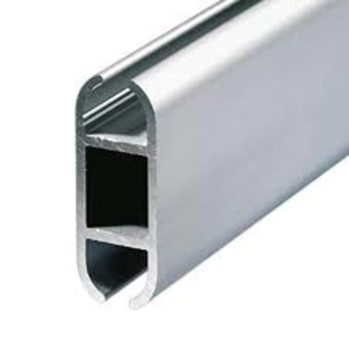 ALUMINIUM KOPPELPROFIEL, BLANK/BRUUT 44 X 17MM