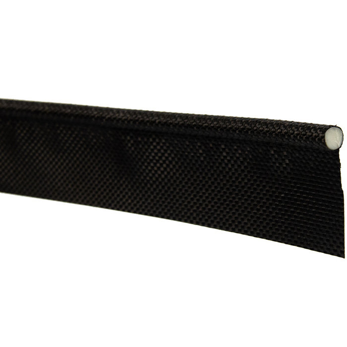 TENTKEDER, ENKELE VLAG ZWART (100 METER)