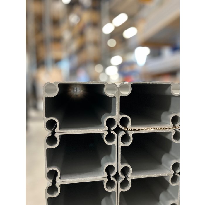 ZELTPROFIL, ALUMINIUM 120X80 MM (6 M)