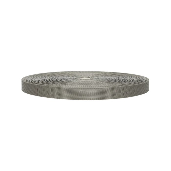 POLYESTER BAND 1366, GRIJS 25 MM (50 METER)