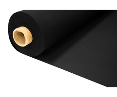 BK BOOTDOEK 315 GR, BREEDTE 150 CM/ZWART