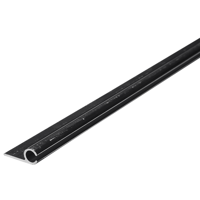 WOHNWAGENSCHIENEN, ALUMINIUM ALU ZWART