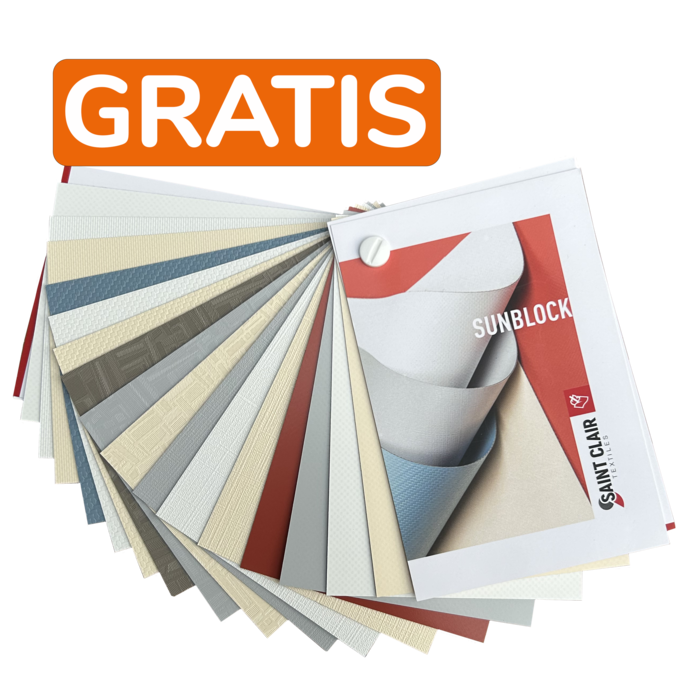 SAINT CLAIR TEXTILES GRATIS STALEN SUNBLOCK