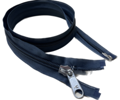 KROKO SPIRAL ZIPPER, ANTRACIET 100 CM