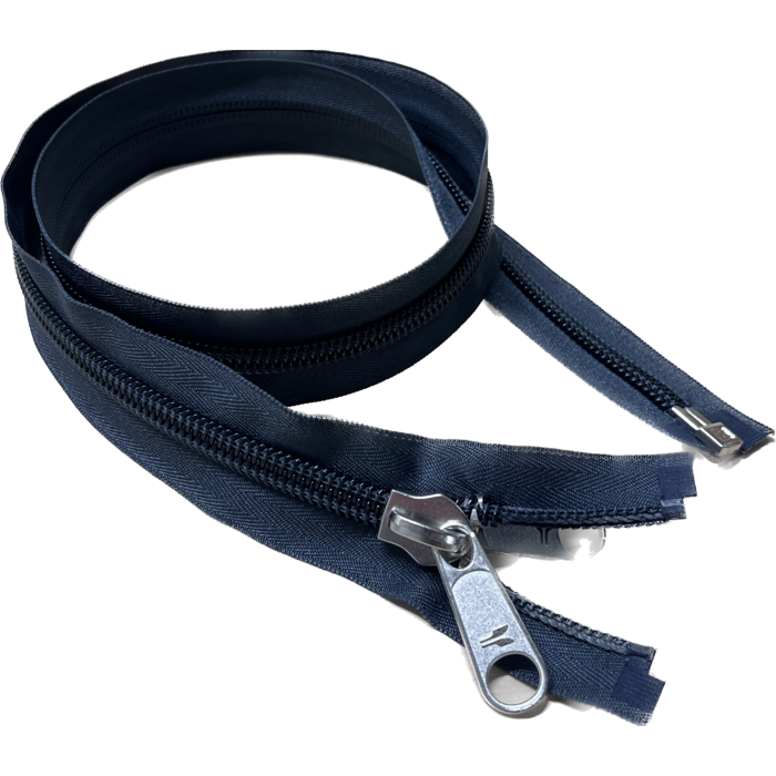 KROKO SPIRAL ZIPPER, ANTRACIET 100 CM