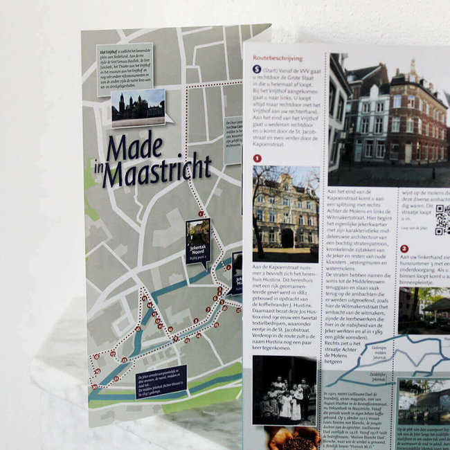 SSAI Wandelkaart Made in Maastricht Jekerkwartier
