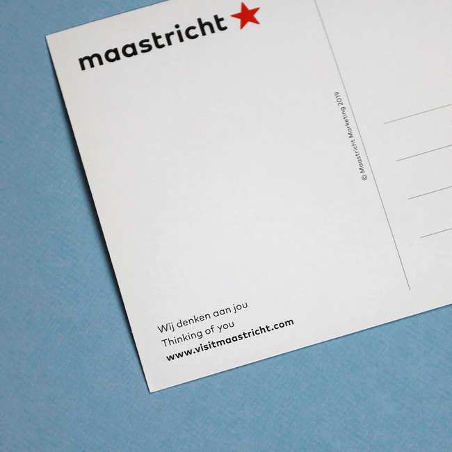 Maastricht Store Wenskaart 'Veer dinke aon diech'