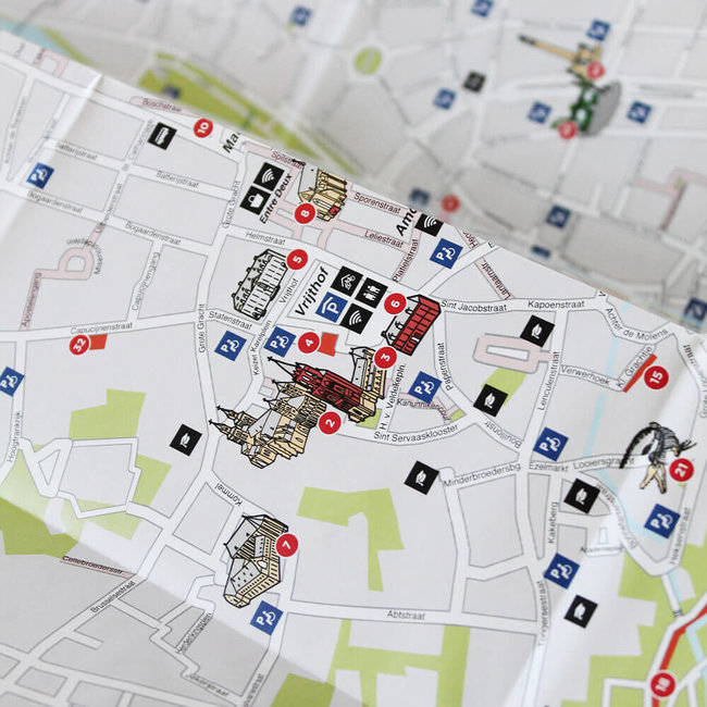 Maastricht Store City map
