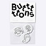 Dicks Don't Lie Buttons Let the Tits out - 3 stuks