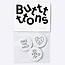 Dicks Don't Lie Buttons Free the Willy - 3 stuks