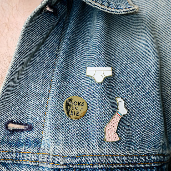 Dicks Don't Lie Pin Killer Legs - roze