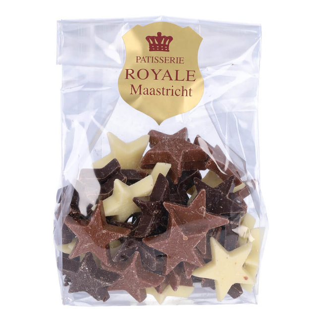 Patisserie Royale Steerkes chocolade melk-wit-puur - 100 g