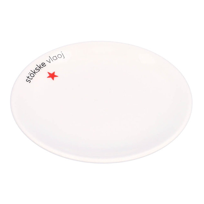 Maastricht Store Gebaksbord dialect 'Stökske vlaoj' - Ø 20 cm