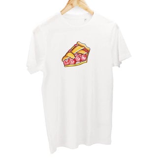 Maastricht Vlaai t-shirt unisex wit