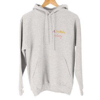 Maastricht Vlaai hoodie 'E stökske vlaoj' unisex grijs