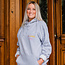 Maastricht Store Vlaai hoodie 'E stökske vlaoj' unisex grijs