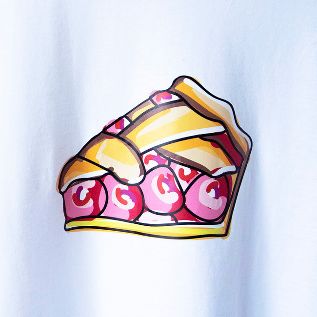 Maastricht Store Vlaai t-shirt unisex wit