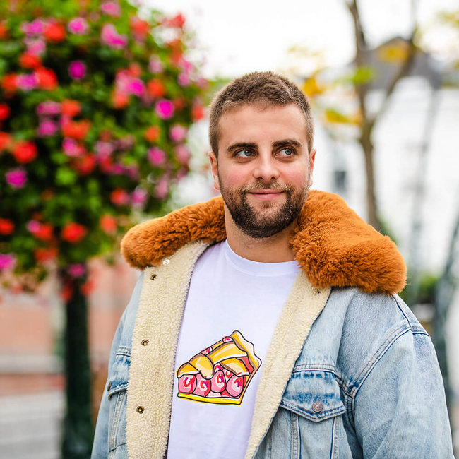 Maastricht Store Vlaai t-shirt unisex wit