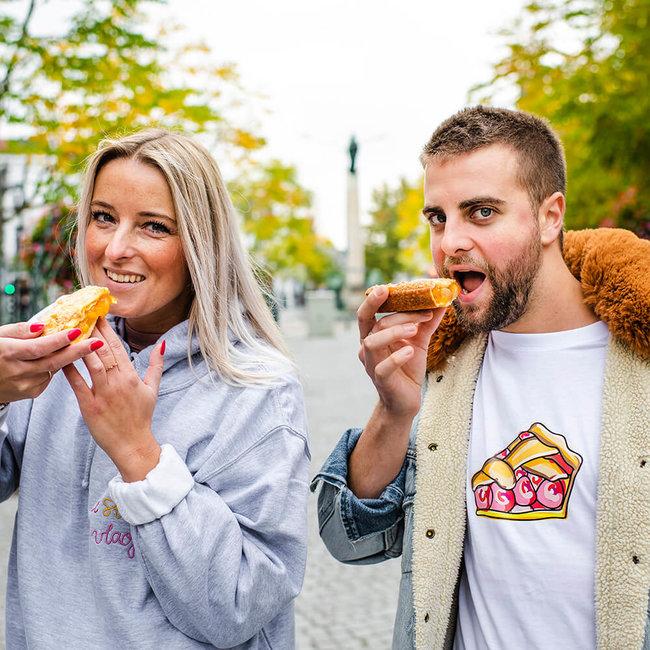 Maastricht Store Vlaai t-shirt unisex wit