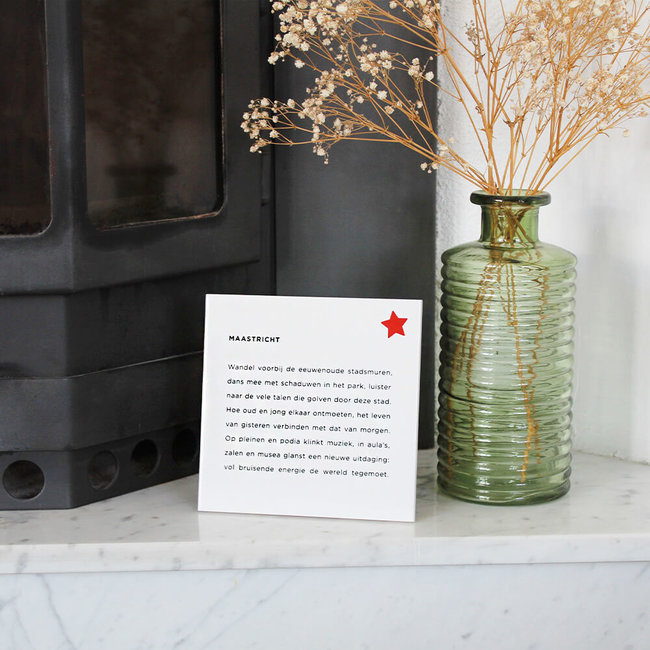 Maastricht Store Gedicht tegel