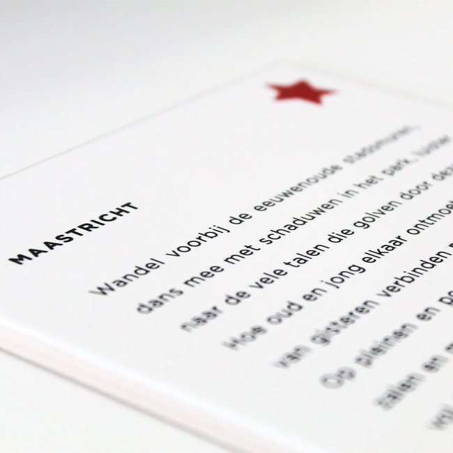 Maastricht Store Gedicht tegel