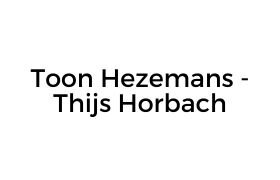 Toon Hezemans - Thijs Horbach