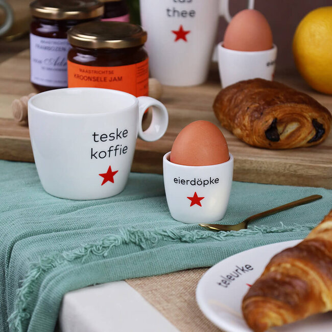 Maastricht Store Eierdop dialect 'Eierdöpke'