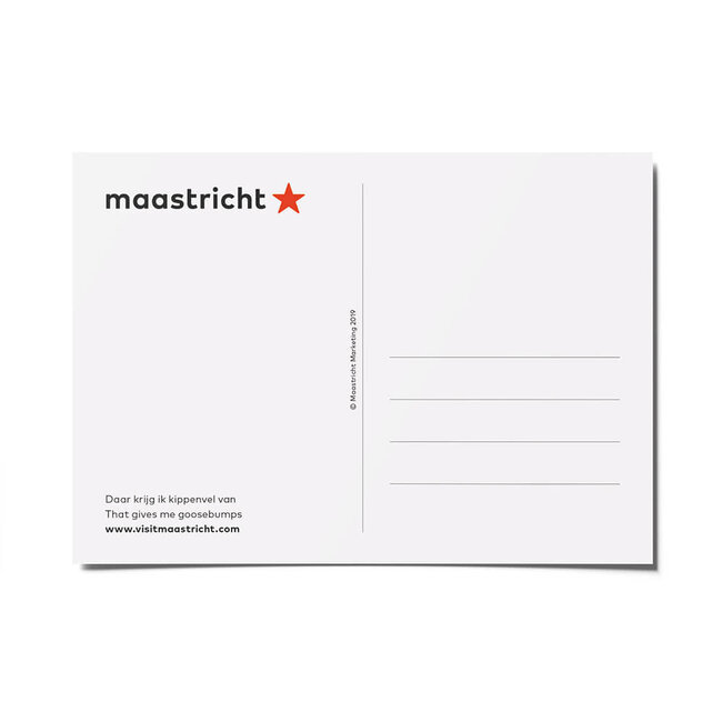 Maastricht Store Wenskaart 'Dao krijg iech sjevraoje vaan'