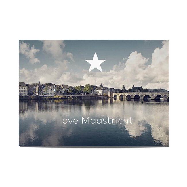 Maastricht Ansichtkaart I love Maastricht