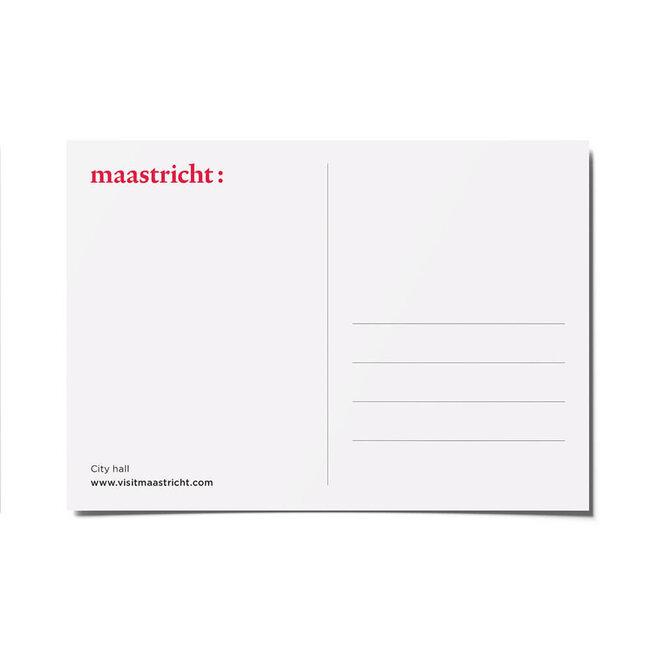 Maastricht Store Ansichtkaart Stadhuis