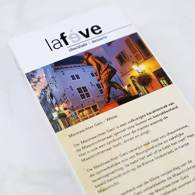 la Fève Mestreechter Geis chocolade - wit