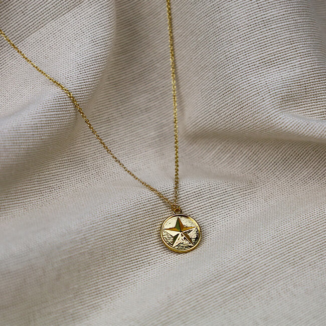 Riverstones Ketting Steerke Maastricht - goud verguld