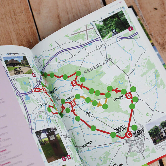 Knooppunter Fietsboek Zuid-Nederland