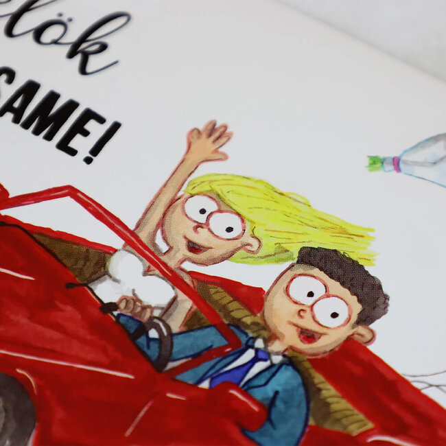 Limburgs Kwartet Wenskaart 'Trouwoto Väöl gelök same'